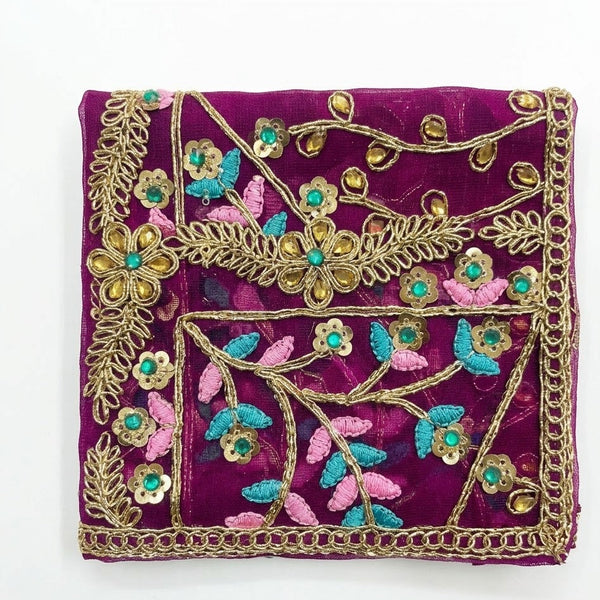 Mata Rani Chunri for Pooja – Devi Mata Chunni 5x15 Inch
