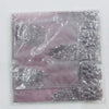 Grey sequin chunri with ornate silver-toned border