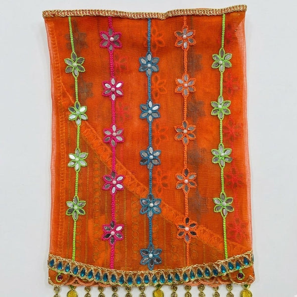 Mata rani chunri for pooja 12x36 inch