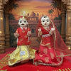 Royal 16 Inch Ishar Ji & Gangour Mata Idol Set | Traditional Rajasthani Gangaur Murti - Achleshwar