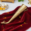 Handcrafted Pure Brass Gomukhi Sringi – specially designed for Shivling Abhishek - Achleshwar