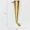 Brass Gaumukhi Shringi for Shiv Abhishek – Traditional Shiva Pooja Accessory