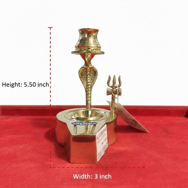 Ashtadhatu Jelhari Argha for Lord Shiva Lingam (Shivling) – Special Pooja Use – Achleshwar