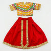 Gawar Mata (Gangour) Ji & Ishwar Ji Poshak Set – 7 Inch Festival Idol Outfit