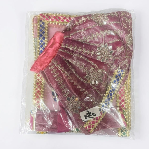 Gawar Mata Ji & Ishwar Ji Poshak Set – 9 Inch Festival Idol Outfit