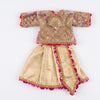 Gawar Mata Ji & Ishwar Ji Poshak Set – 9 Inch Festival Idol Outfit