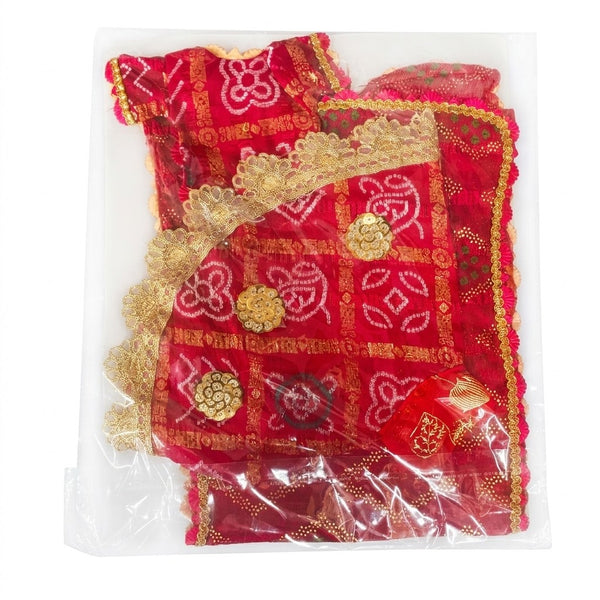 Gawar Mata Ji & Ishwar Ji Poshak Set – 9 Inch Festival Idol Outfit