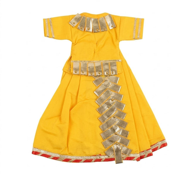 Gawar Mata Ji & Ishwar Ji Poshak Set – 9 Inch Festival Idol Outfit