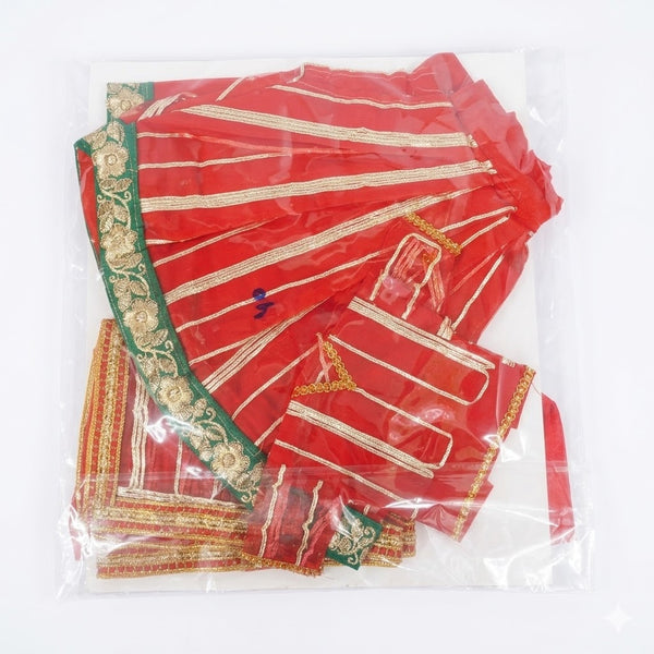 Gangour Mata (Gawar) Ji & Ishwar Ji Poshak Set – 13 Inch Festival Idol Outfit