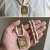 Tulsi Mala with White Hanuman Pendant for Bhakti, Japa & Daily Wear - Achleshwar
