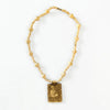 Tulsi Mala with White Hanuman Pendant for Bhakti, Japa & Daily Wear - Achleshwar