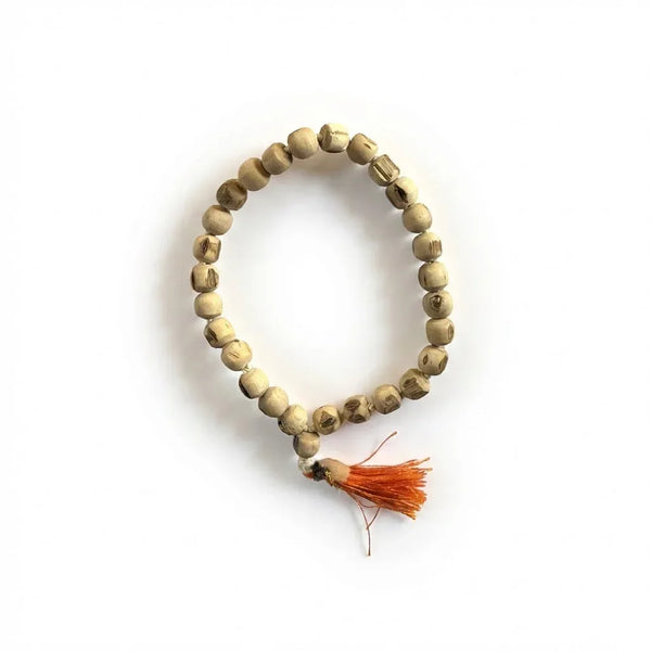 27+1 Tulsi Beads for Japa Mala and Bracelet 8 mm - Achleshwar