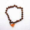 Rudrakash Mala 27+1 (Beads) for Wearing/Japa/Chanting/Puja Natural Brown 10 mm - Achleshwar