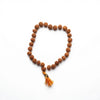 Rudraksh Mala 27+1 (Beads) for Wearing / Chanting Natural Brown 8 mm - Achleshwar