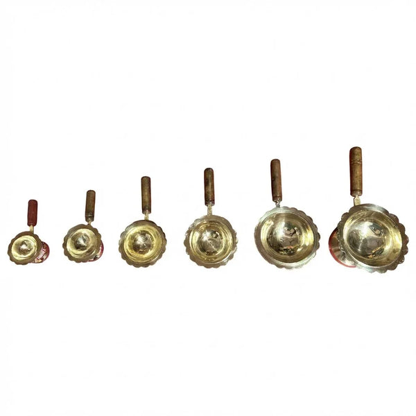 Pure Brass Dhoop Stand with Wooden Handle - Achleshwar