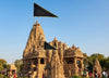 Black Colour Flag/Jhanda with Golden Lace Black Colour Flag/Jhanda - Achleshwar