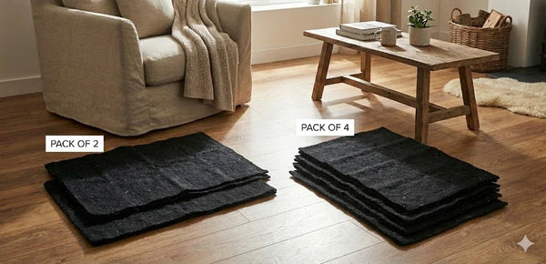 Black Woolen Pooja Aasan - Achleshwar