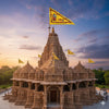 Shri Shyam Ji Radha Krishna Flag | Yellow Nishan Jhanda – Achleshwar - Achleshwar