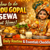 How to do Laddu Gopal sewa at home: daily routine and essentials checklist