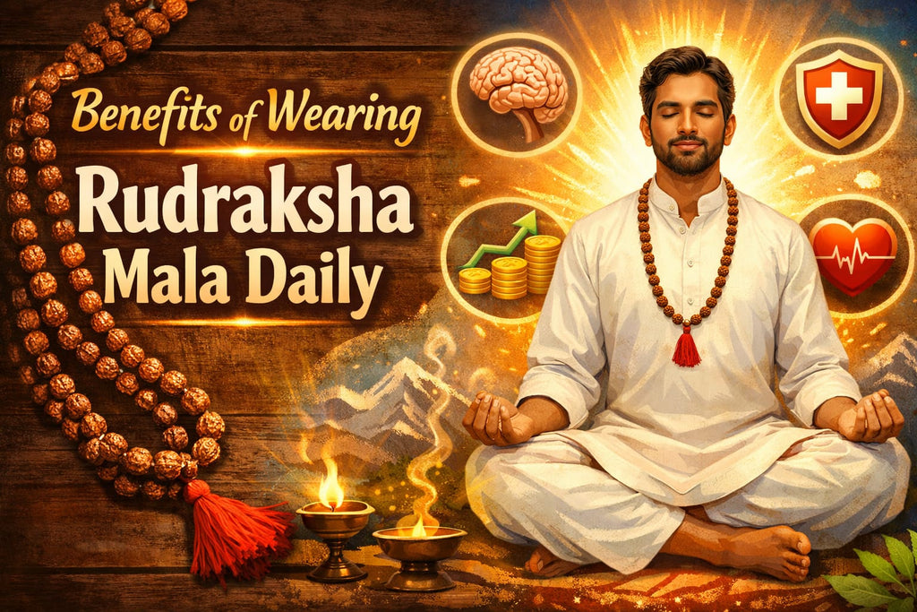 Benefits of Wearing Rudraksha Mala Daily - Achleshwar