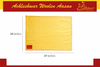 Premium Lite Yellow Woolen Aasan - Completely Handcrafted Meditation Mat - Achleshwar