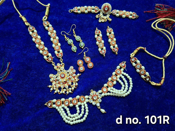 Mata Ji Idol Full Ornament Shringar Set for Decoration 101 - Achleshwar