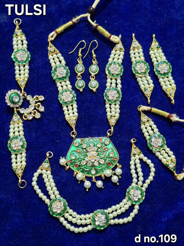 Devi Murti Full Jewellery Set for Puja Idol Decoration 109 - Achleshwar