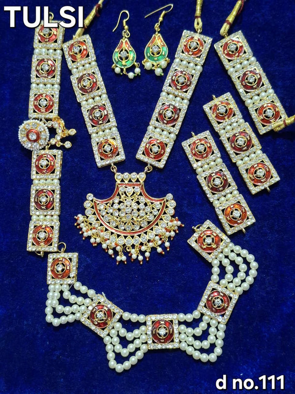 Mata Ji Idol Full Jewellery Set for Decoration Use 111 - Achleshwar