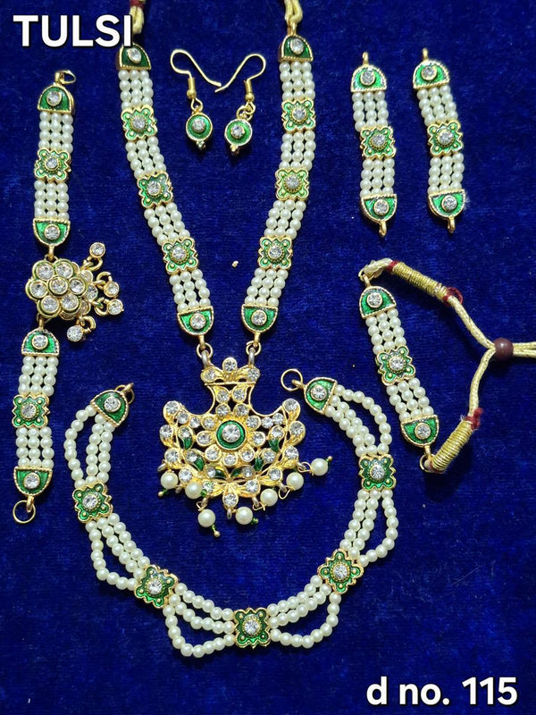 Mata Ji Jewellery Set Full Shringar for Idol Decoration 115 - Achleshwar