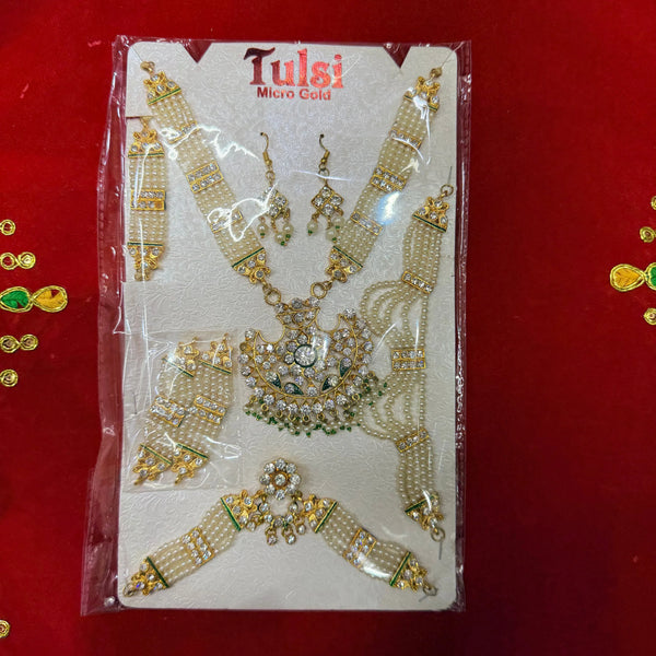 Goddess Murti Jewellery Full Shringar Set Decoration 117 - Achleshwar