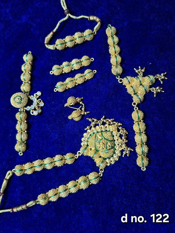 Devi Idol Full Shringar Jewellery Set Decoration 122 - Achleshwar