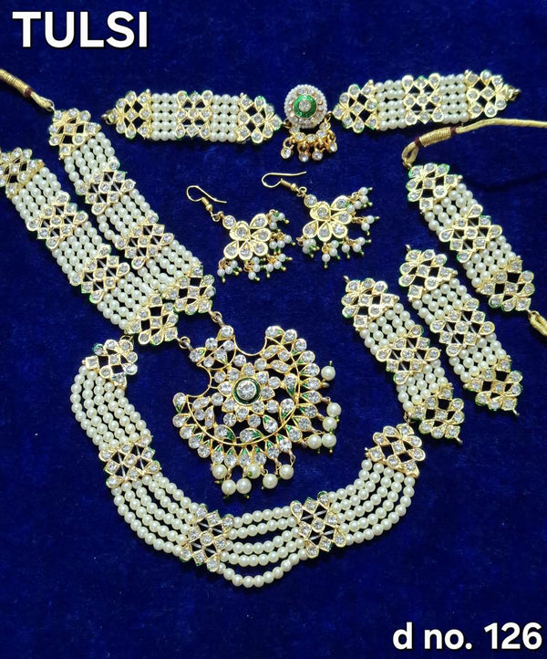 Goddess Murti Full Jewellery Decoration Shringar Set 126 - Achleshwar