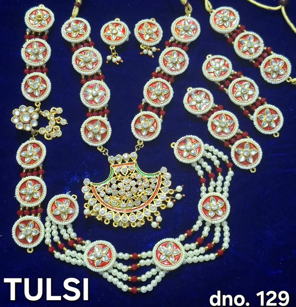Mata Ji Idol Full Jewellery Decoration Shringar Set 129 - Achleshwar