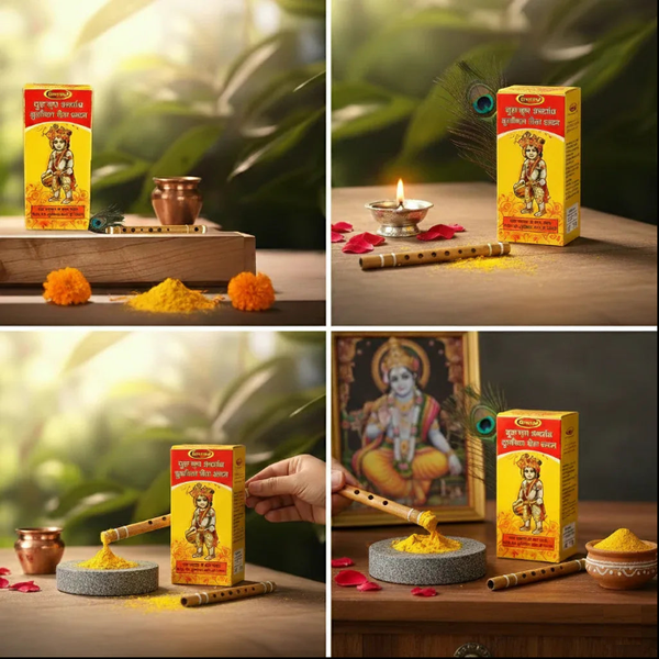 Ashtagandh Gopi Chandan Tilak || ISKCON Gopi Tilak from Vrindavan