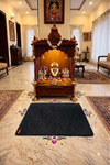 Black Woolen Pooja Aasan