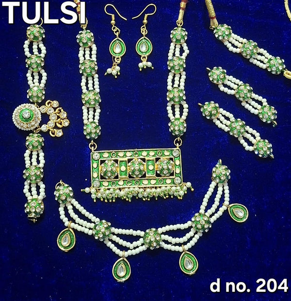 Devi Murti Complete Ornament Jewellery Decoration 204 - Achleshwar