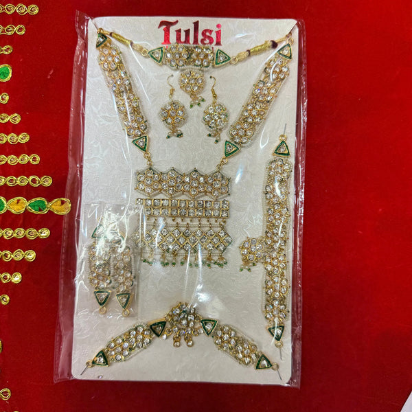 Mata Ji Idol Complete Jewellery Shringar Set Decoration 217 - Achleshwar