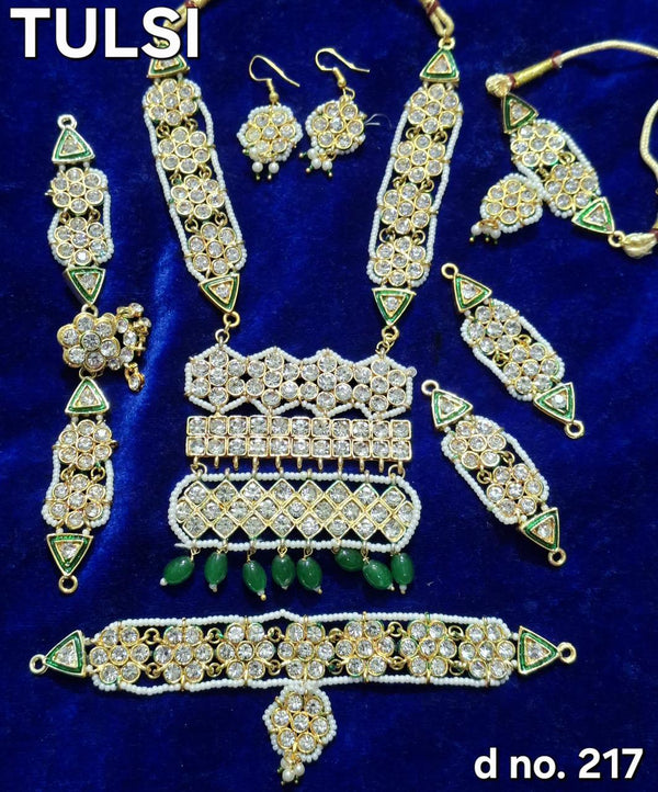 Mata Ji Idol Complete Jewellery Shringar Set Decoration 217 - Achleshwar