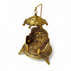 Achleshwar Laddu Gopal Handcrafted Singhasan in Antique Gold Finish