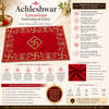 Designer Velvet Embroidered Pooja Aasan Cloth for Mandir | Premium Altar Cover for Temple, Puja Chowki, Home Shrine & Diwali Decoration