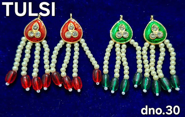 Mata Ji Murti Decoration Latkan Lumbi Shringar Set 30 - Achleshwar