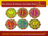Laddu Gopal poshak/Dress | Bal Gopal Poshak Handmade Embroidered Dress with Stone & Pearl Work Size 0 to 6