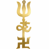 Om Trishul Trishakti Yantra for Protection, Power & Spiritual Energy