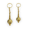 Achleshwar Brass Gada Keychain and Pendant Set