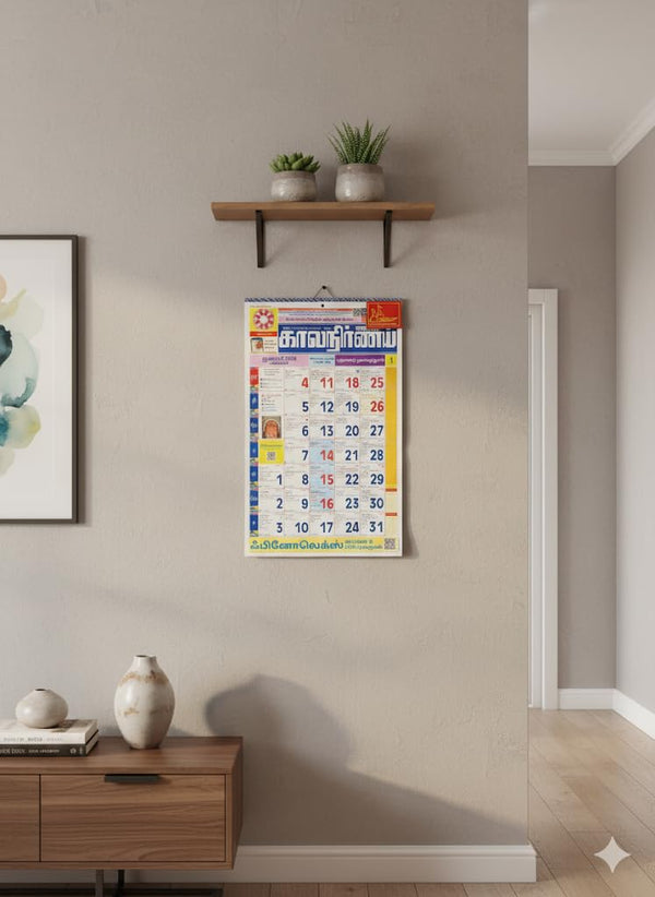 Achleshwar Jyotish bhaskar Kalnirnay Tamil calender/Big Size 2026