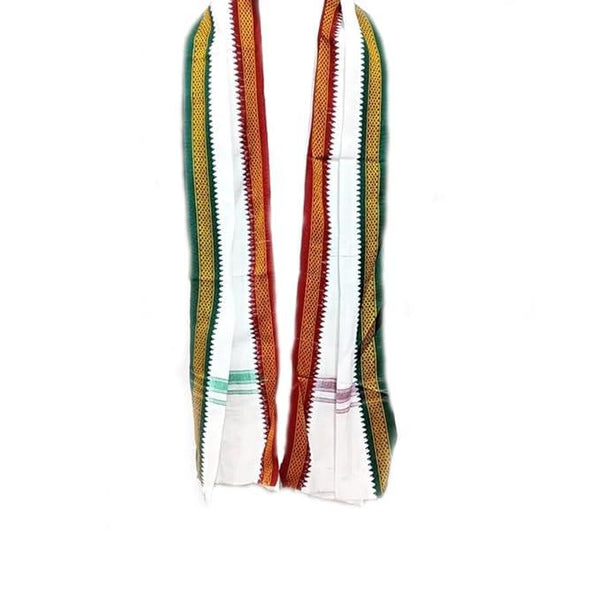 Pure Cotton Best Quality Gamcha/Patka White - Achleshwar