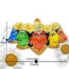 Patitpavan Panchmukhi Hanuman Idol Five Face Murti Statue for Pooja – Achleshwar - Achleshwar