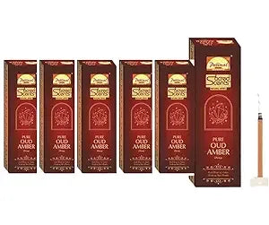 Parimal Pure Amber Oudh Dhoop Bamboo-Less Sticks – Achleshwar - Achleshwar