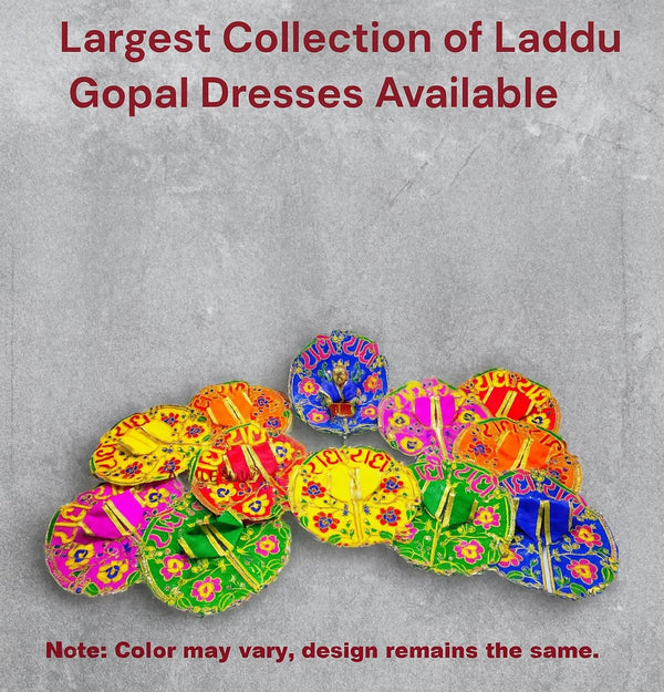 Premium Radha Naam Shringar for Laddu Gopal PoshakSize 6