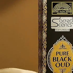 Pure Oud Black Dhoop Sticks for Pooja, Meditation & Spiritual Rituals – Achleshwar - Achleshwar
